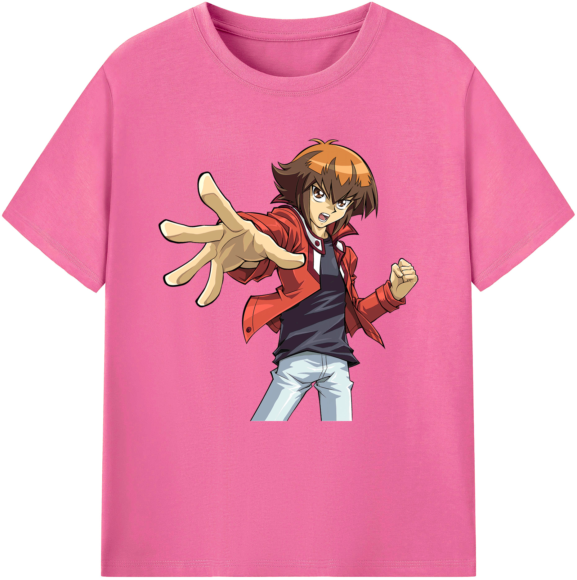 （画像用） 遊☆戯☆王 Yu-Gi-Oh! レディースカジュアルプリントTシャツ（綿100％）